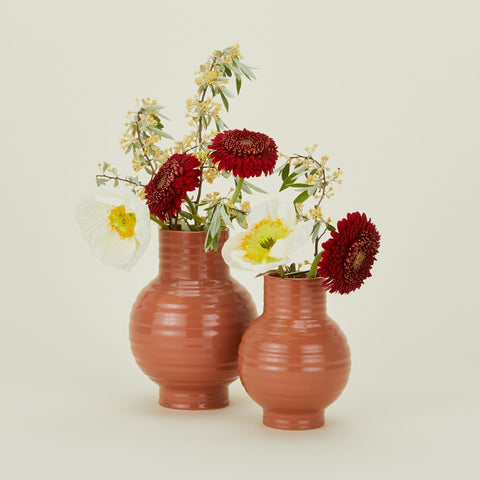ESSENTIAL CERAMIC VASE - TERRACOTTA