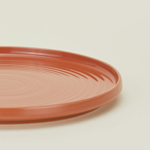 Everyday Minimalist Stoneware Dinner Plate Set