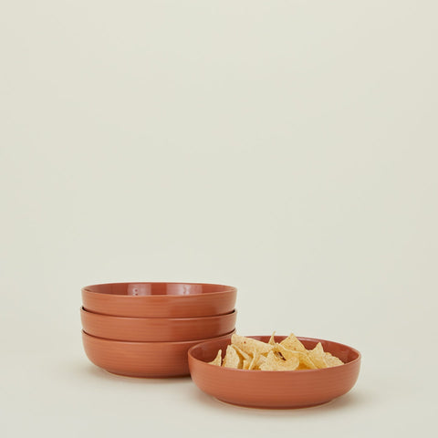 Hawkins New York Everyday Minimalist Glazed Stoneware Bowl Set - Set of 4