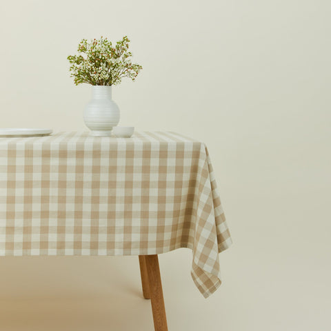 ESSENTIAL GINGHAM TABLECLOTH