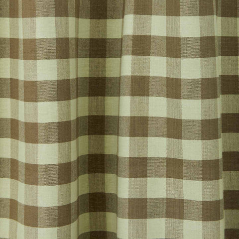ESSENTIAL GINGHAM SHOWER CURTAIN