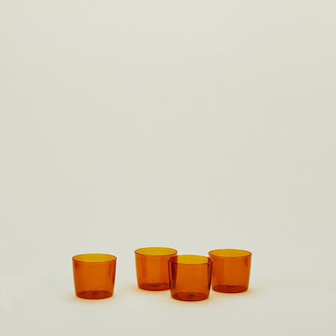 ESSENTIAL GLASSWARE - SET OF 4, TERRACOTTA