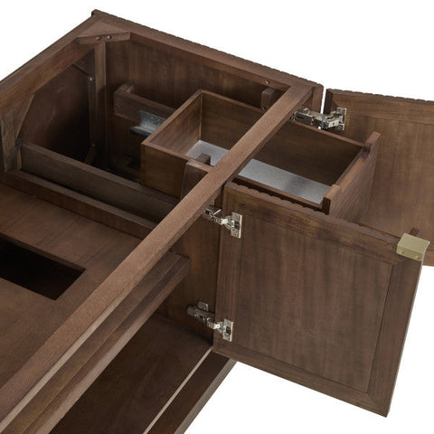 Marcello Mid Century Wall Mount Bathroom Vanity with Single Bowl