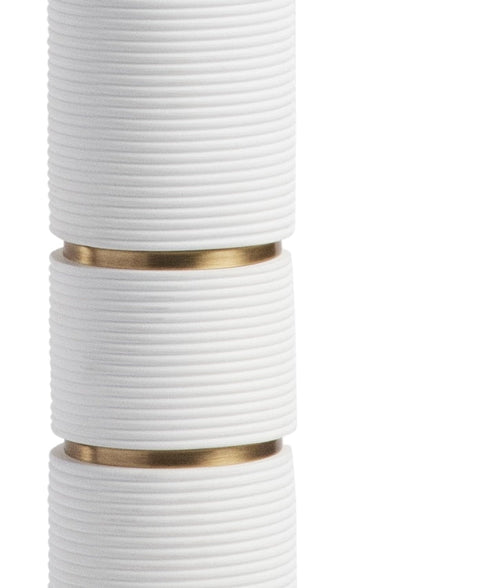 Eton Ambient Column Fluted Modern Floor Lamp