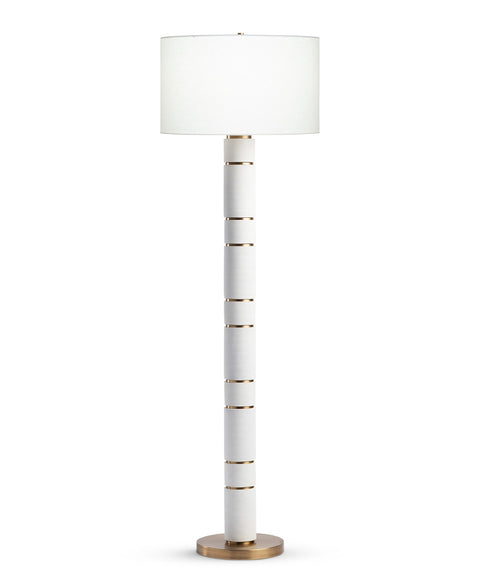 Eton Ambient Column Fluted Modern Floor Lamp