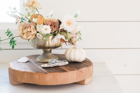 etúHOME Artful Traditionalist Solid Natural Wood Cutting Board