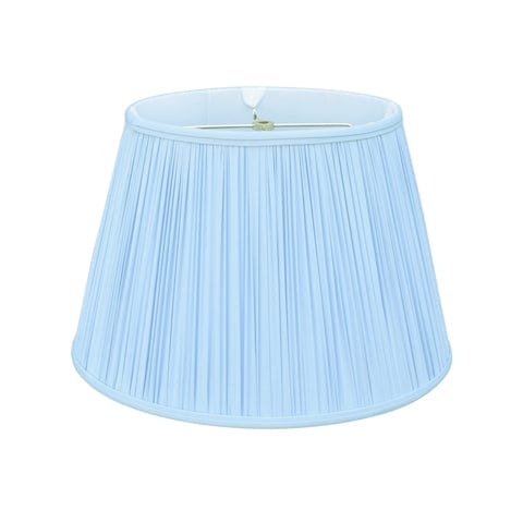 European Empire Hand Free Pleat Anna Rayon Lamp Shade - JET Stream