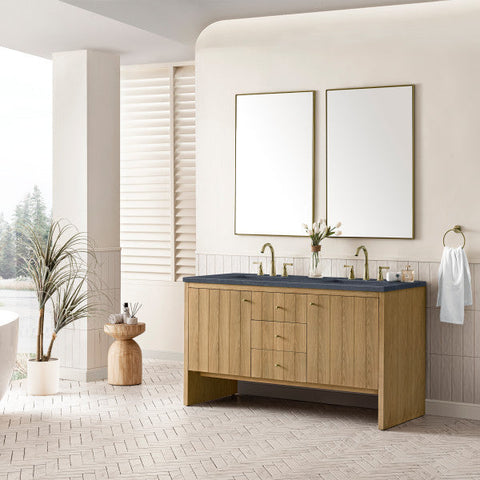 Hudson Modern Double Equal Bowl Bathroom Vanity