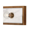 Berdine Modern Vanity Light in Brass Accent Wall Light