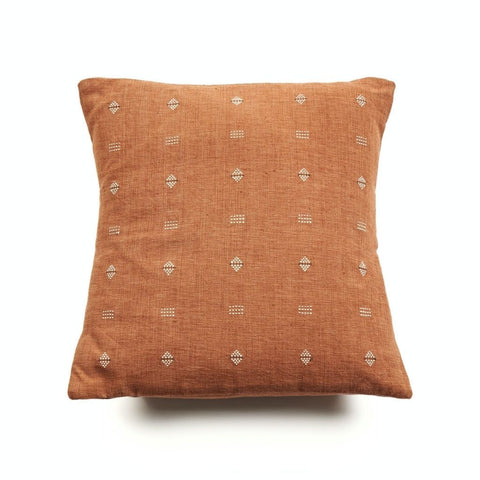 Powered by People Artful Traditionalist Bohemian Hand Spun Accent Throw Pillow - 20 x 20