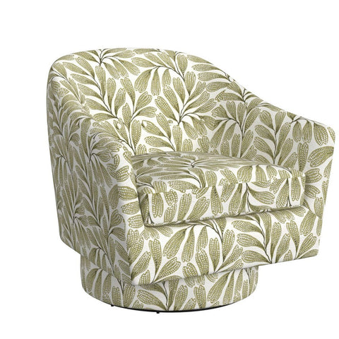 Timeless Minimalist Barrel Lounge Chair with Plinth Base