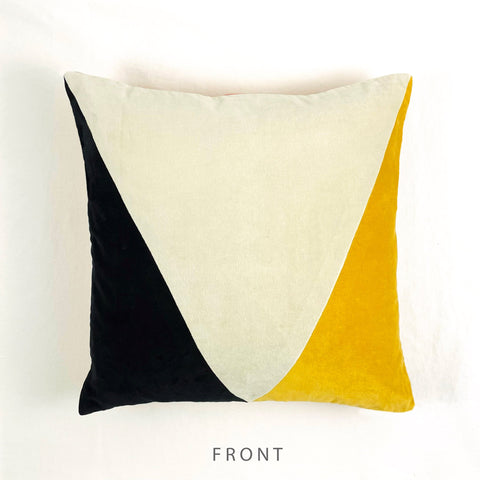 Mix & Match Mid Century Cotton Velvet Pillow Cover
