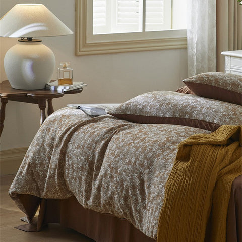 Traditional Floral Cotton Sheet Set