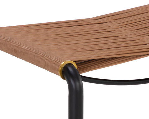 Timeless Minimalist Modern Accent Stool with Cylinder Leg