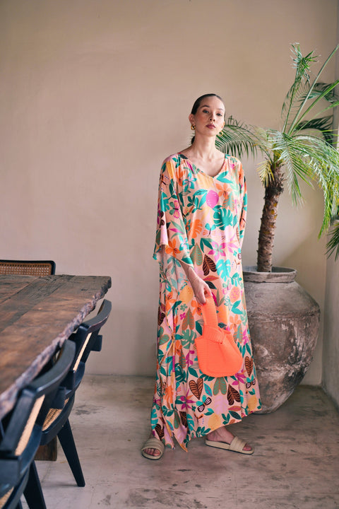 Handmade Solid Acrylic Open Top Clutch