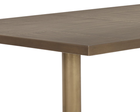 Sunpan Corina Modern Drum Dining Table