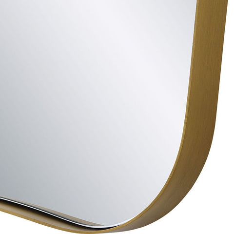 Contemporary Asymmetrical Accent Wall Mirror for Entryway