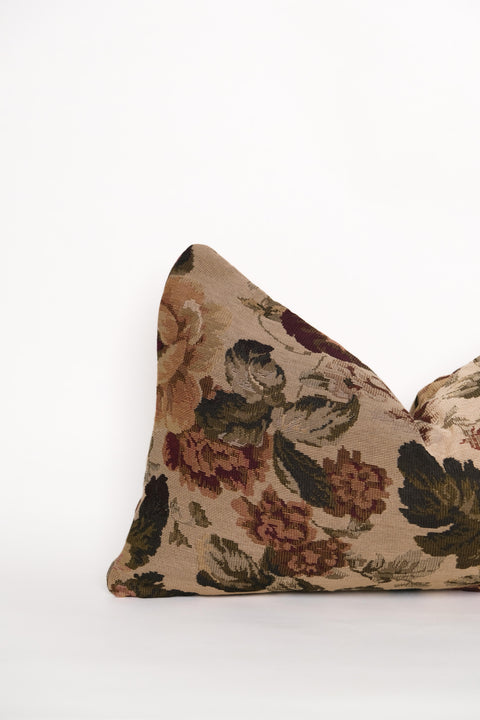 Powered by People Artful Traditionalist Vintage Textured Lumbar Pillow - 12 x 20