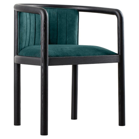 Alton Timeless Minimalist Mid Century Barrel Dining Armchair
