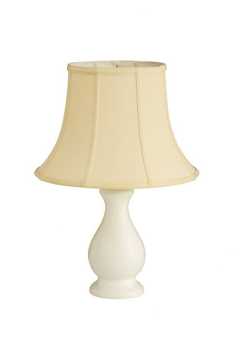 Fancy Octagon Anna Rayon Lamp Shade - Coffee