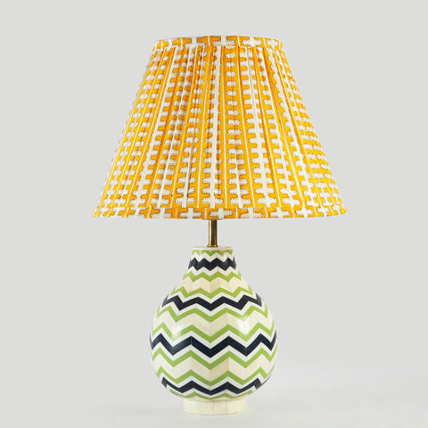 Meadow Accent Bohemian Pleated Lamp Shade