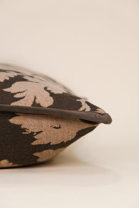 Powered by People Artful Traditionalist Vintage Embroidery Accent Throw Pillow - 22 x 22 - 18 x 18