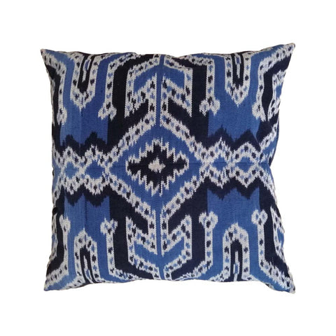 Powered by People Global Eclecticist Bohemian Square Pillow Cover with Zipper - 20 x 20