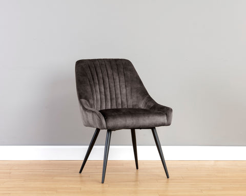 Timeless Minimalist Modern Upholstered Dining Armchair