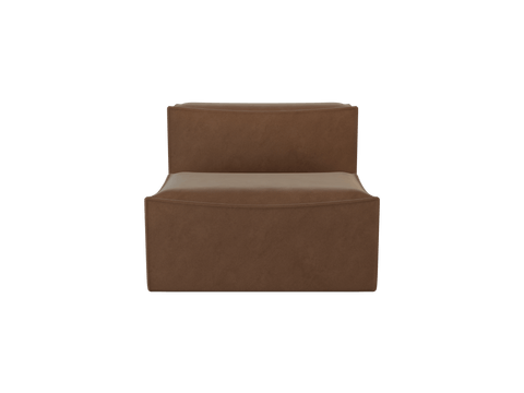 Catena Timeless Minimalist Modern Velvet Modular Sofa