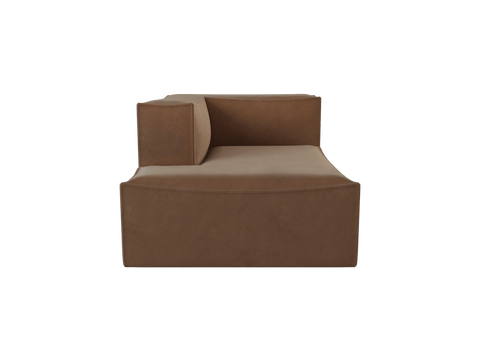 Catena Timeless Minimalist Velvet Contemporary Modular Sofa