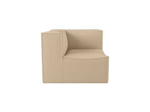 Catena Timeless Minimalist Corner Modular Sofa with Washable Covers