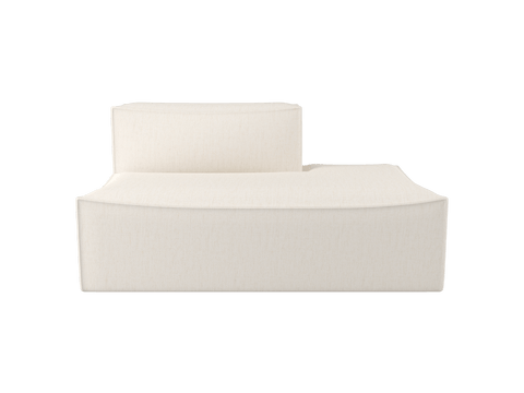 Catena Soft Scandinavian Contemporary Open End Modular Sofa