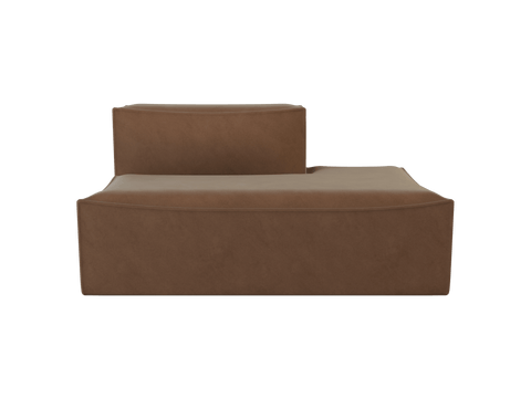 Catena Timeless Minimalist Contemporary Velvet Modular Sofa