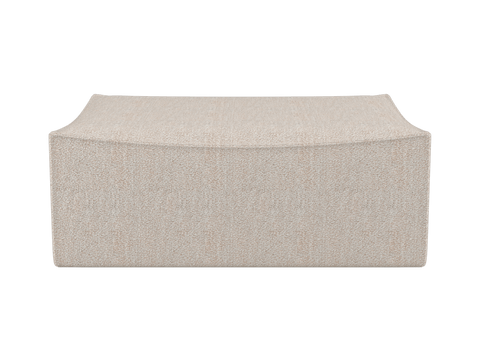 Catena Timeless Minimalist Upholstered Pouf Ottoman