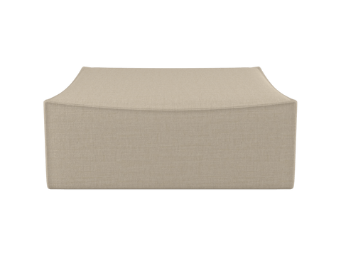 Madison Catena Timeless Minimalist Upholstered Pouf Ottoman