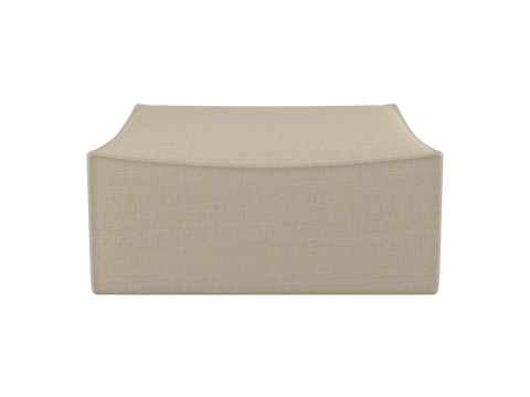 Madison Catena Timeless Minimalist Upholstered Pouf Ottoman