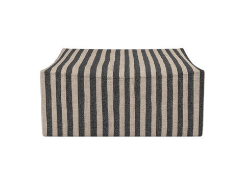 Catena Timeless Minimalist Contemporary Pouf Ottoman