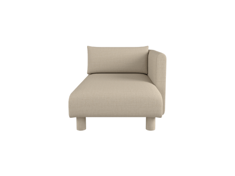 Dase Timeless Minimalist Upholstered Modular Sofa