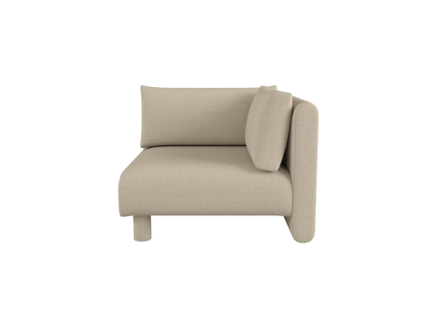 Dase Timeless Minimalist Corner Modular Sofa