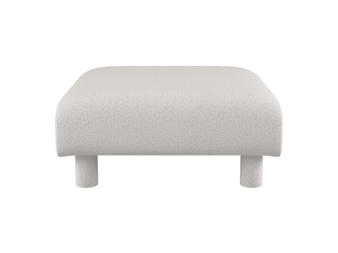Dase Timeless Minimalist Contemporary Pouf Ottoman