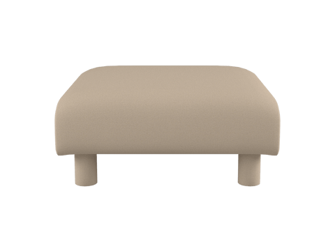 Dase Timeless Minimalist Contemporary Cocktail Ottoman