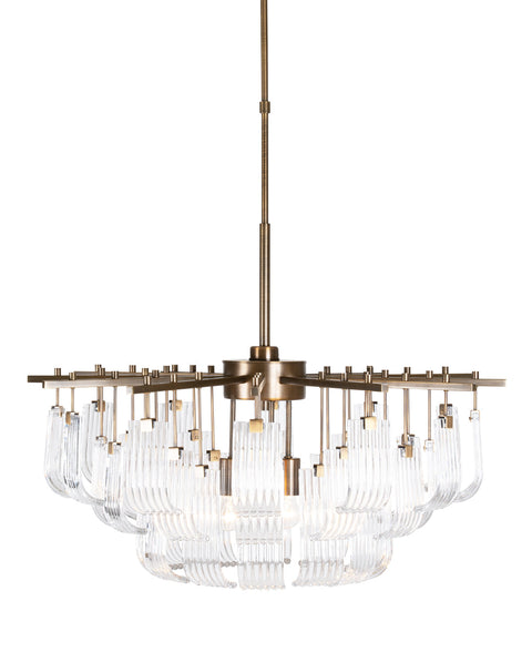 Ferris Accent Elegant Beveled Candelabra Chandelier