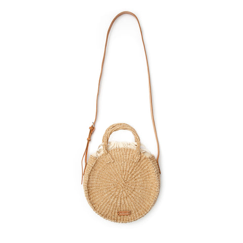 Handmade Basket Weave Lined Crossbody