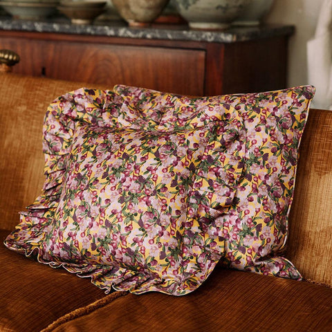 Bohemian Ruffles Envelope Square Pillow Cover