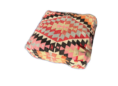 Artful Traditionalist Bohemian Handwoven Pillow Cover