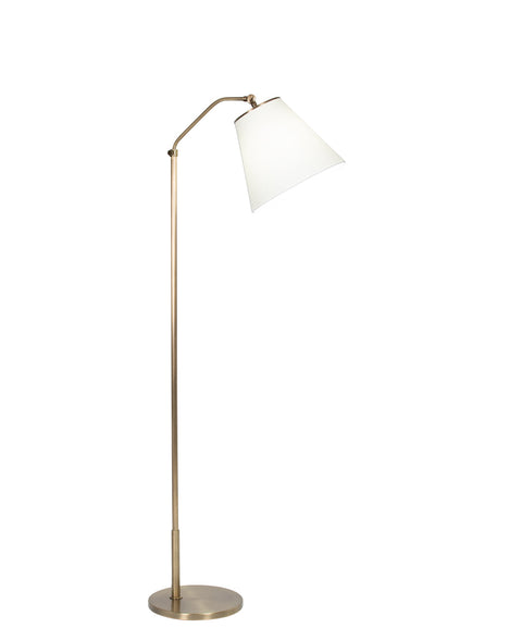 Fin Accent Gooseneck Adjustable Height Floor Lamp