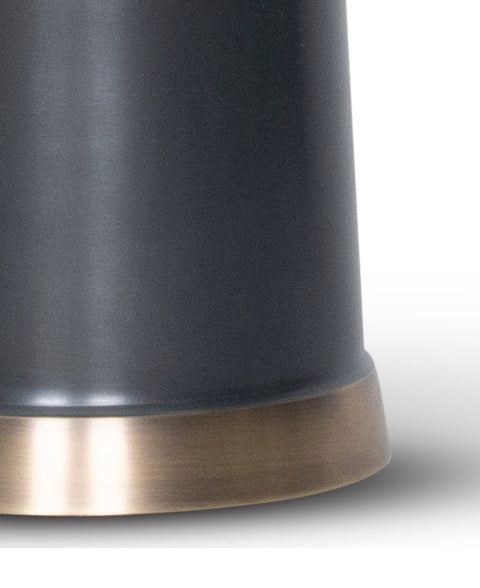 Fletcher Art Deco Column Accent Table Lamp