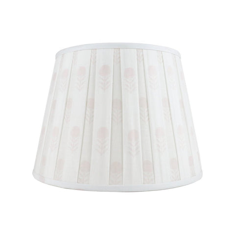 Timeless Minimalist Flora Pleated Elegant Lamp Shade