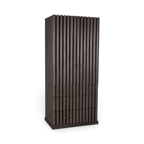 Amunet Geometric Hutch with Knob Cabinet