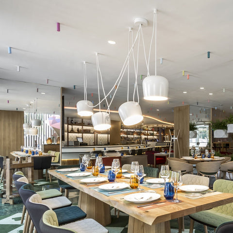 Flos AIM Multi-Pendant Canopy